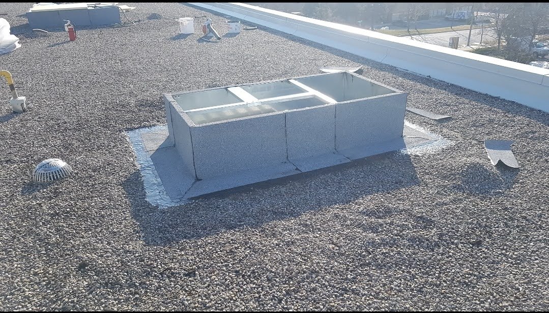 HVAC Curb Flashing and Sealing Installation